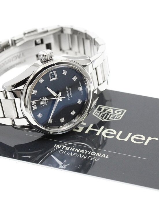 TAG HEUER Carrera WAR2413.BA0776 12P diamond date Automatic Ladies Watch_949314 main image 7